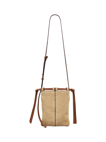Radley The Connaught Suede Cross Body Bag, Sahara, Sahara