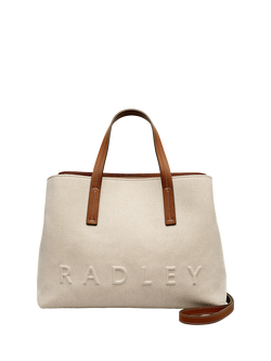 Radley Dukes Place Canvas Grab Bag, Natural, Natural