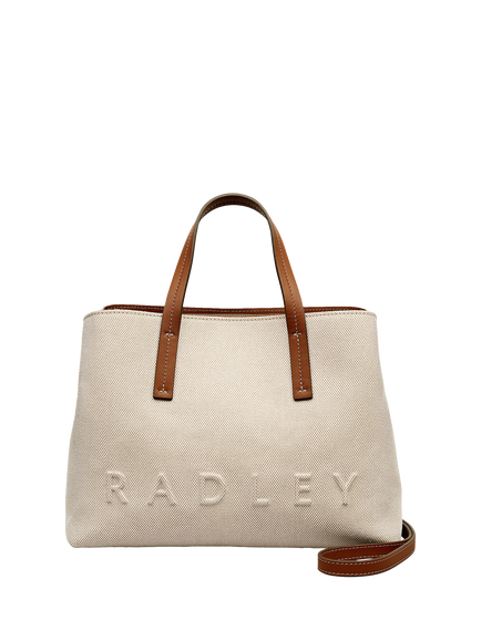 Radley Dukes Place Canvas Grab Bag, Natural, Natural