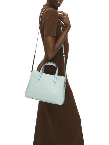 Radley Dukes Place Leather Grab Bag - view 2, Seafoam