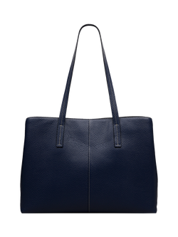 Radley Dukes Place Leather Tote Bag, Naval - view 2, Naval