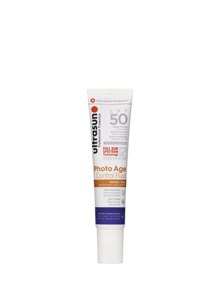 Ultrasun Photo Age Control Fluid Tinted SPF 50, 40ml - view 2, Clear