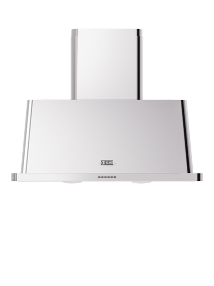 ILVE Majestic AM100/AW 100cm Cooker Hood, Antique White, Stainless Steel
