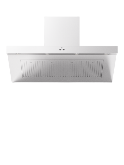 ILVE Modern AGQ120/SS 120cm Cooker Hood, Stainless Steel, Stainless Steel