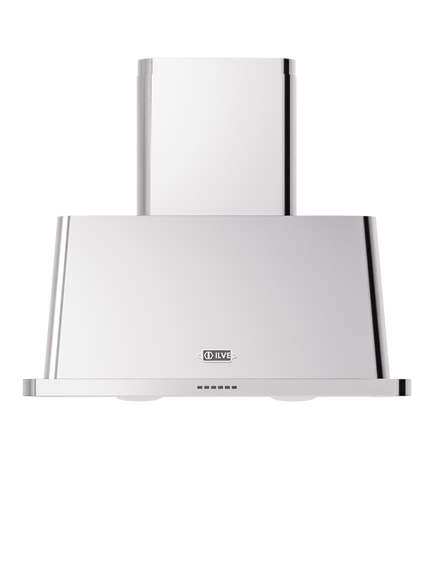 ILVE Majestic AM90 90cm Cooker Hood, Stainless Steel