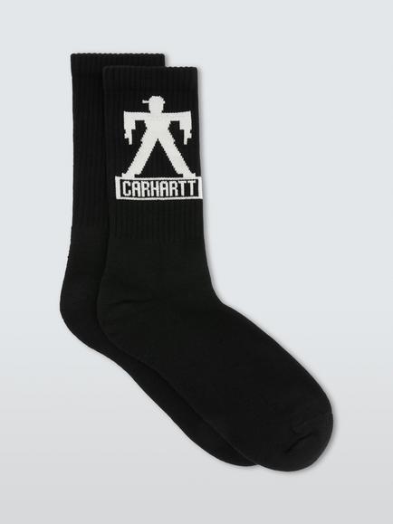 Carhartt WIP Cotton Rich Bricky Socks, Black Black, Black Black