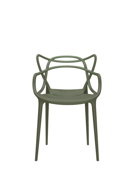 Philippe Starck for Kartell Masters Chair, Dark Khaki