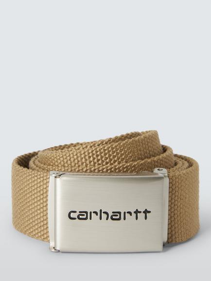 Carhartt WIP Clip Canvas Belt, Natural Natural, Natural Natural