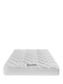 Silentnight OUTLET Recover Miracoil® Comfort Mattress & 2 Drawer Divan Base Set, Extra Firm Tension, Single, Light Grey