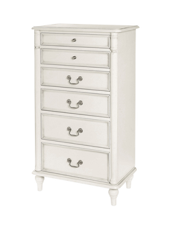 Laura Ashley OUTLET Clifton 6 Drawer Chest, Like New, Grey, Grey