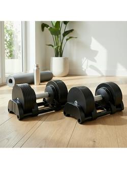 MAGIC AI Smart Adjustable Dumbbells - view 2, Black