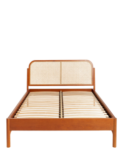 John Lewis OUTLET Rattan Bed Frame, Super King Size, Cherry, Cherry