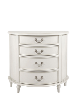 Laura Ashley OUTLET Clifton 4 Drawer Chest, Like New, Grey, Grey