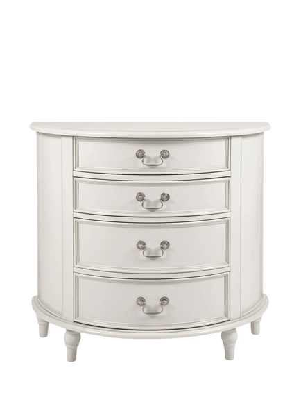 Laura Ashley OUTLET Clifton 4 Drawer Chest, Like New, Grey, Grey