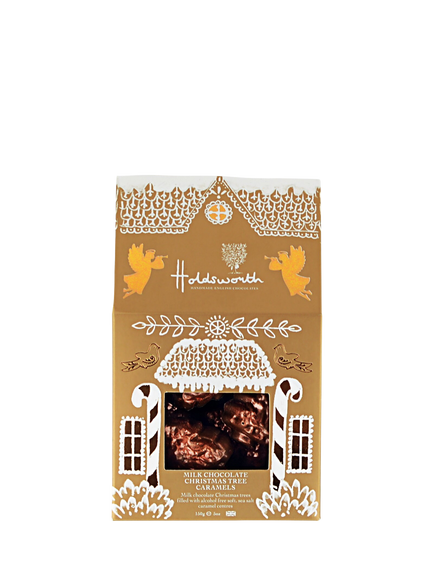 Holdsworth Ginger House Milk Chocolate Christmas Trees, 150g, Multi