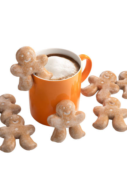 Wicklein Mug-Buddies Sugar Glazed Soft Gingerbread Cookies, 175g - view 2, Multi