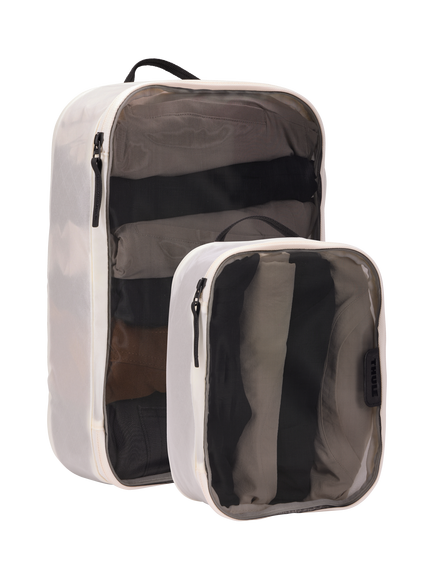 Thule Travel Packing Cube, Set of 2, White, White