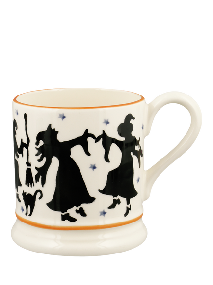 Emma Bridgewater Dancing Witches Half Pint Mug, 300ml, Multi, Multi