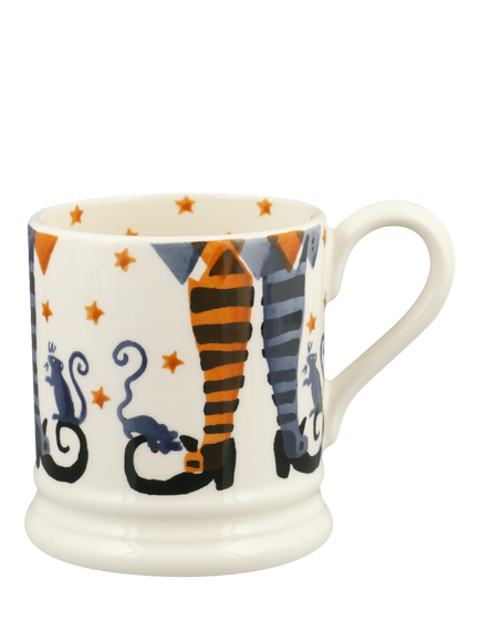 Emma Bridgewater Witch's Feet Half Pint Mug, 300ml, Multi, Multi