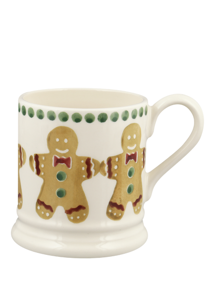 Emma Bridgewater Gingerbread Half Pint Mug, 300ml, Multi, Multi