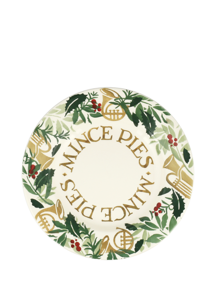 Emma Bridgewater Bring in the Green Plate, 22cm, Multi, Multi