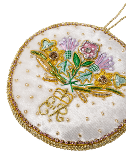 Royal Collection Queen Elizabeth II Centenary Roundel Decoration, Multi - view 2, Multi