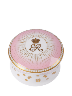 Royal Collection Queen Elizabeth II Centenary Pillbox, Pink, Pink