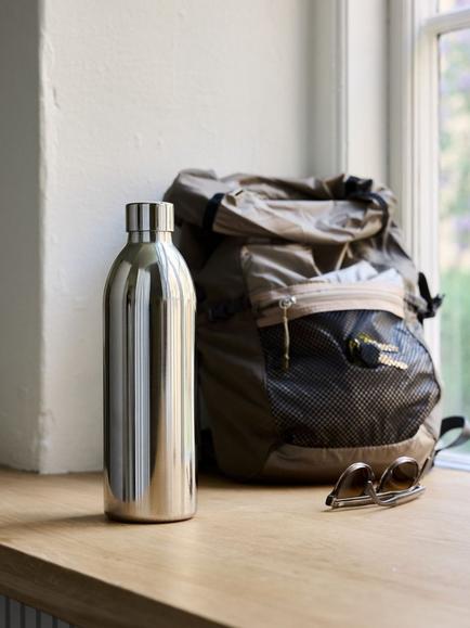 Aarke To Go Insulated Stainless Steel Bottle,1L, Steel - view 2, Steel
