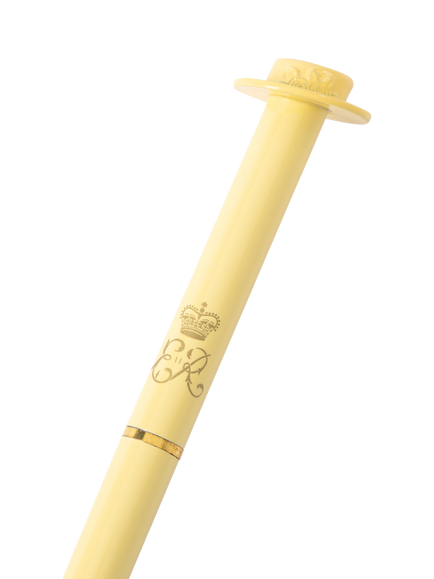Royal Collection Her Life in Style Hat Pen, Yellow - view 2, Yellow