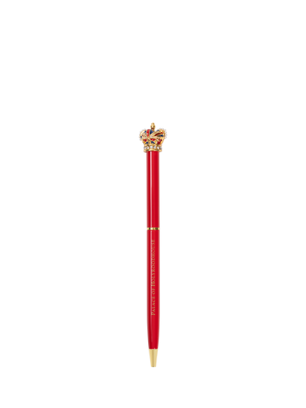 Royal Collection Palace of Holyroodhouse Union Flag Crown Pen, Red, Multi