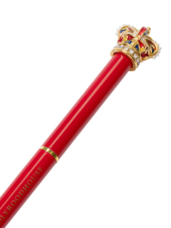 Royal Collection Palace of Holyroodhouse Union Flag Crown Pen, Red - view 2, Multi