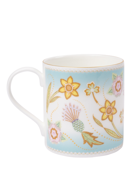 Royal Collection Queen Elizabeth II Centenary Mug, Blue - view 2, Blue
