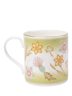 Royal Collection Queen Elizabeth II Centenary Mug, Green - view 2, Green