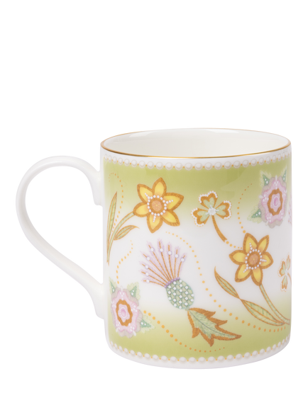 Royal Collection Queen Elizabeth II Centenary Mug, Green - view 2, Green