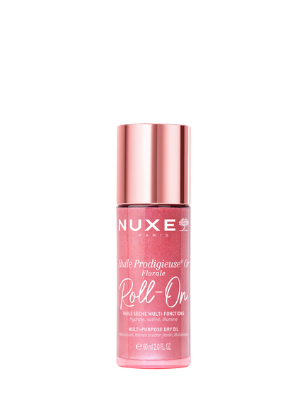 NUXE Huile Prodigieuse® Or Florale Roll-On Multi-Purpose Dry Oil, 60ml, Light Pink Shimmer