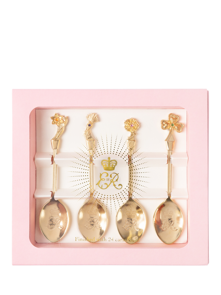 Royal Collection Queen Elizabeth II Centenary Spoon Set, Multi