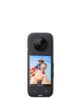 Іnѕtа360 X3 Action Camera, 5.7K, 48MP, 360° Recording, Black