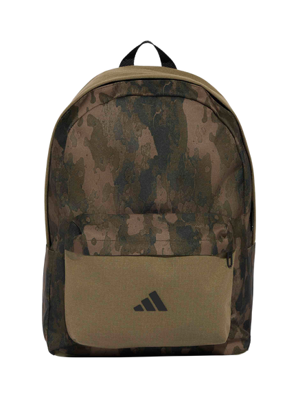 adidas Youth Boys' Camo Backpack, Green, Olive Strata