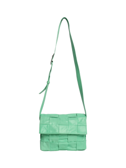 Pre-loved Bottega Veneta Cassette Bag, Mint Green - view 2, Mint Green