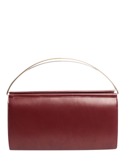 Pre-loved Cartier Trinity Dual Tone Bi-Fold Clutch, Bordeaux, Bordeaux