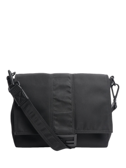 Pre-loved Fendi Nylon Baguette Bag, Black, Black