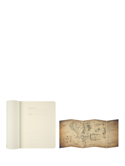Moleskine The Lord of the Rings Doors of Durin Soft Cover Notebook - view 2, Blue
