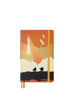 Moleskine The Lord of the Rings Frodo & Sam Notebook, Orange