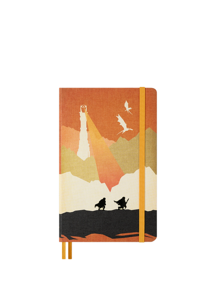 Moleskine The Lord of the Rings Frodo & Sam Notebook, Orange