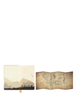 Moleskine The Lord of the Rings Frodo & Sam Notebook - view 2, Orange