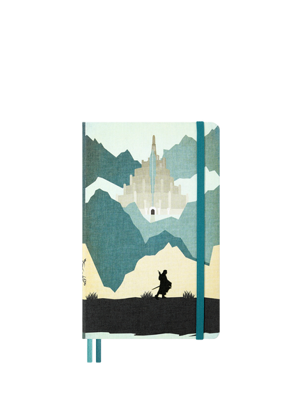 Moleskine The Lord of the Rings Aragorn Notebook, Blue