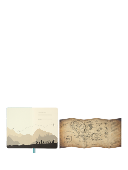Moleskine The Lord of the Rings Aragorn Notebook - view 2, Blue