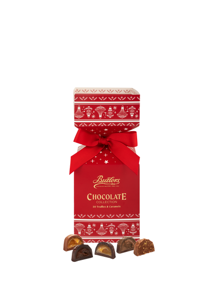 Butlers Chocolate Truffles & Caramels Yuletide Cracker, 300g - view 2, Multi