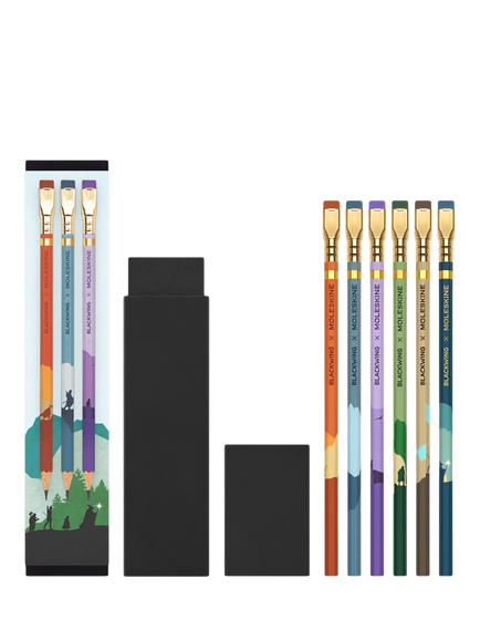 Moleskine The Lord of the Rings Soft Blackwing Pencils, Set of 12 - view 2, Multi Multi