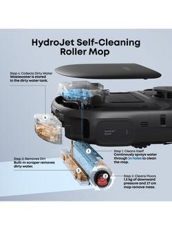 eufy Omni C28A Robot Vacuum and Mop All-in-One Station with Accessory Kit, Black - view 2, Black